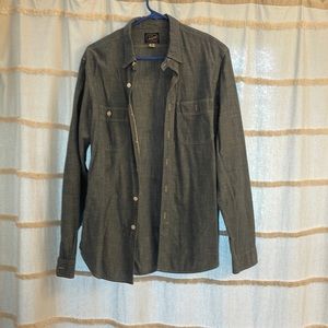 Mens denim chambray J Crew shirt